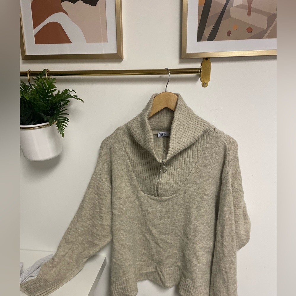 Zara Knit Half Zip
